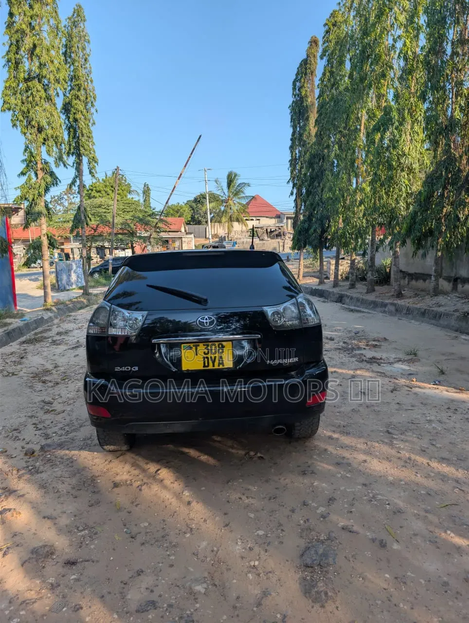 Toyota Harrier 2007 Black