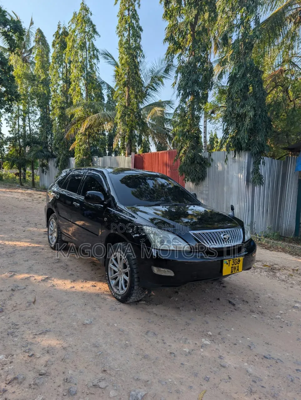 Toyota Harrier 2007 Black