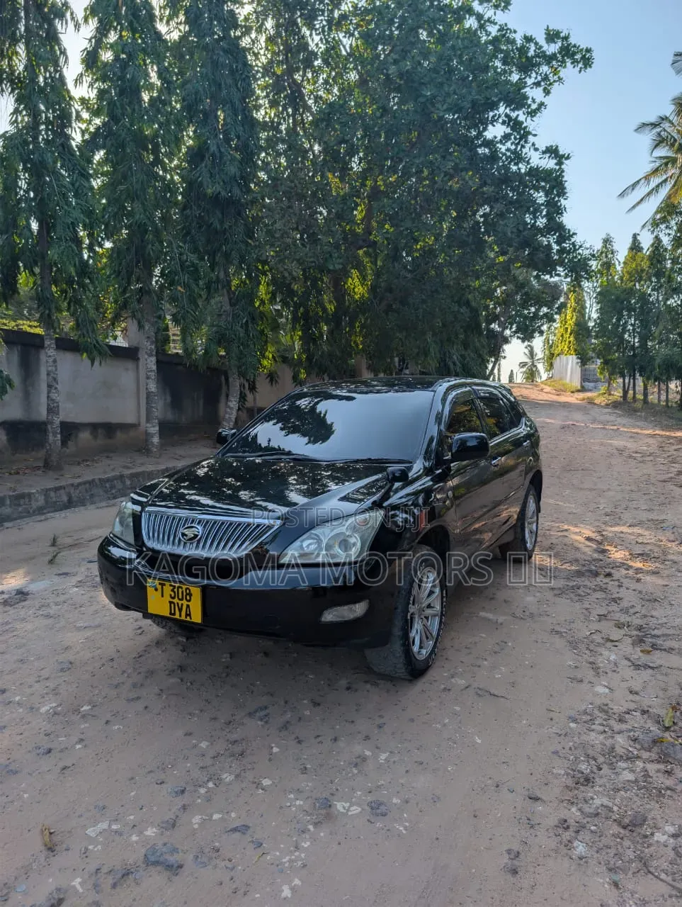 Toyota Harrier 2007 Black