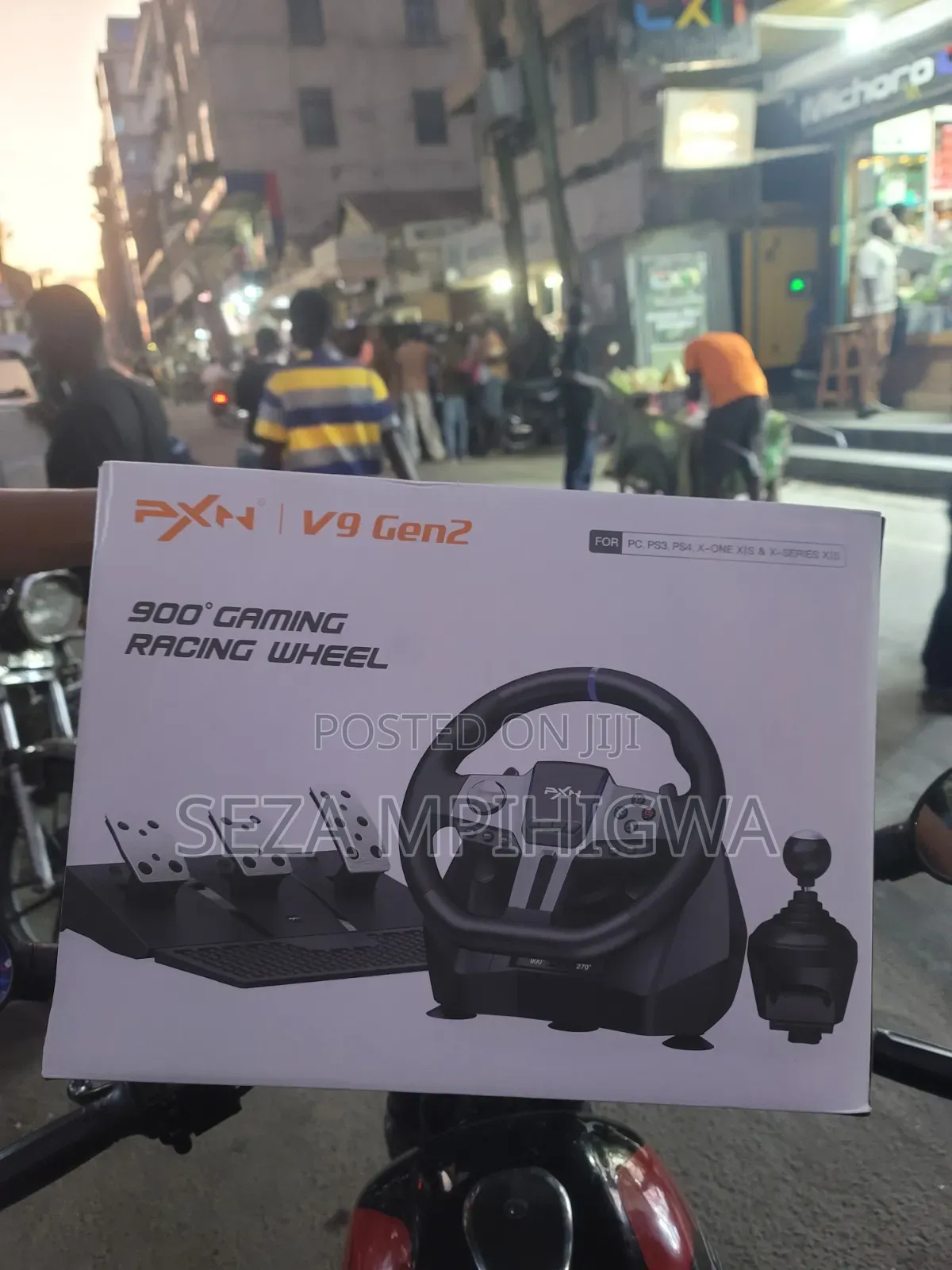 PXN V9 Gen2 900° Gaming Racing Wheel (Brand New)