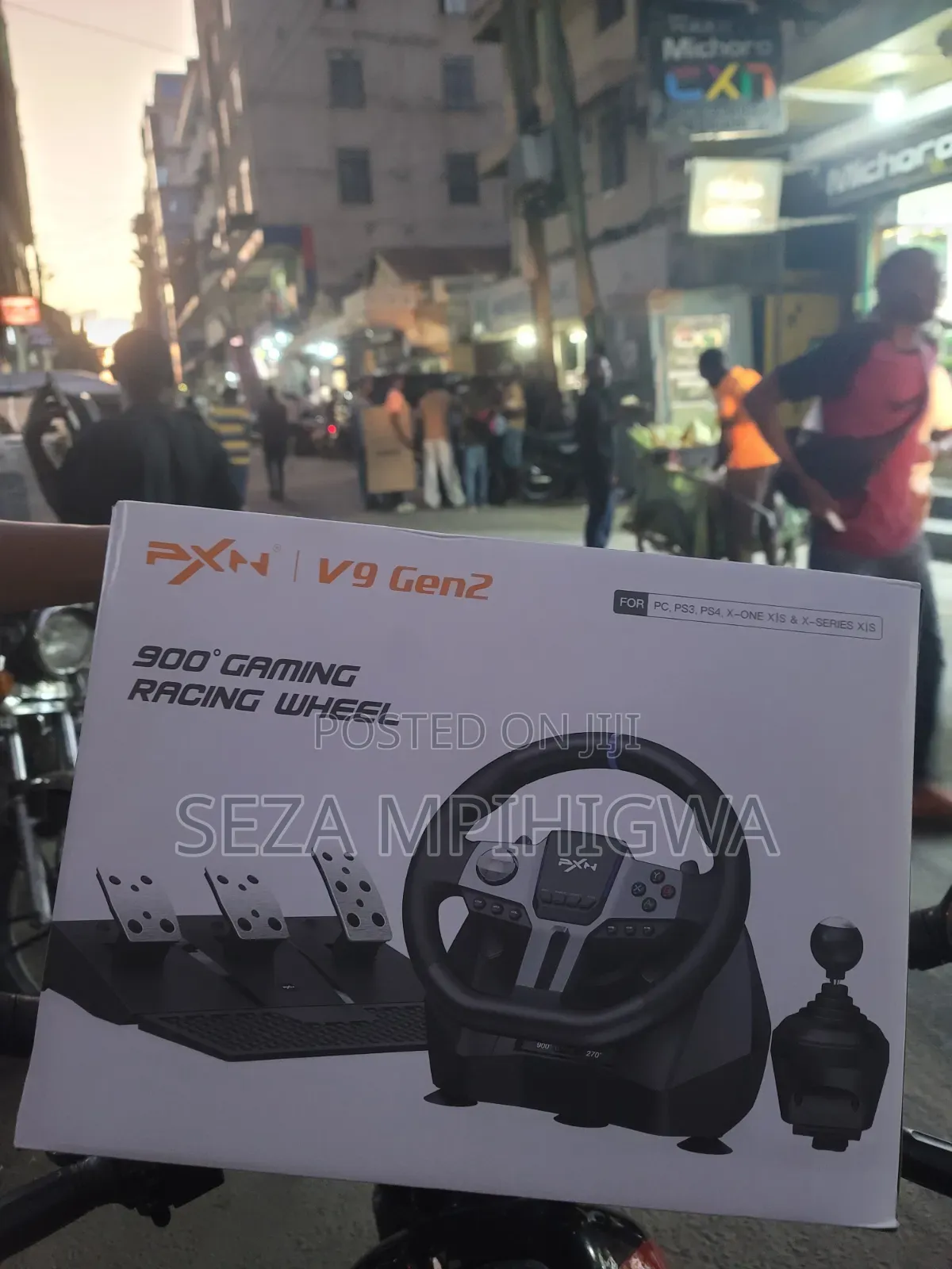 PXN V9 Gen2 900° Gaming Racing Wheel (Brand New)