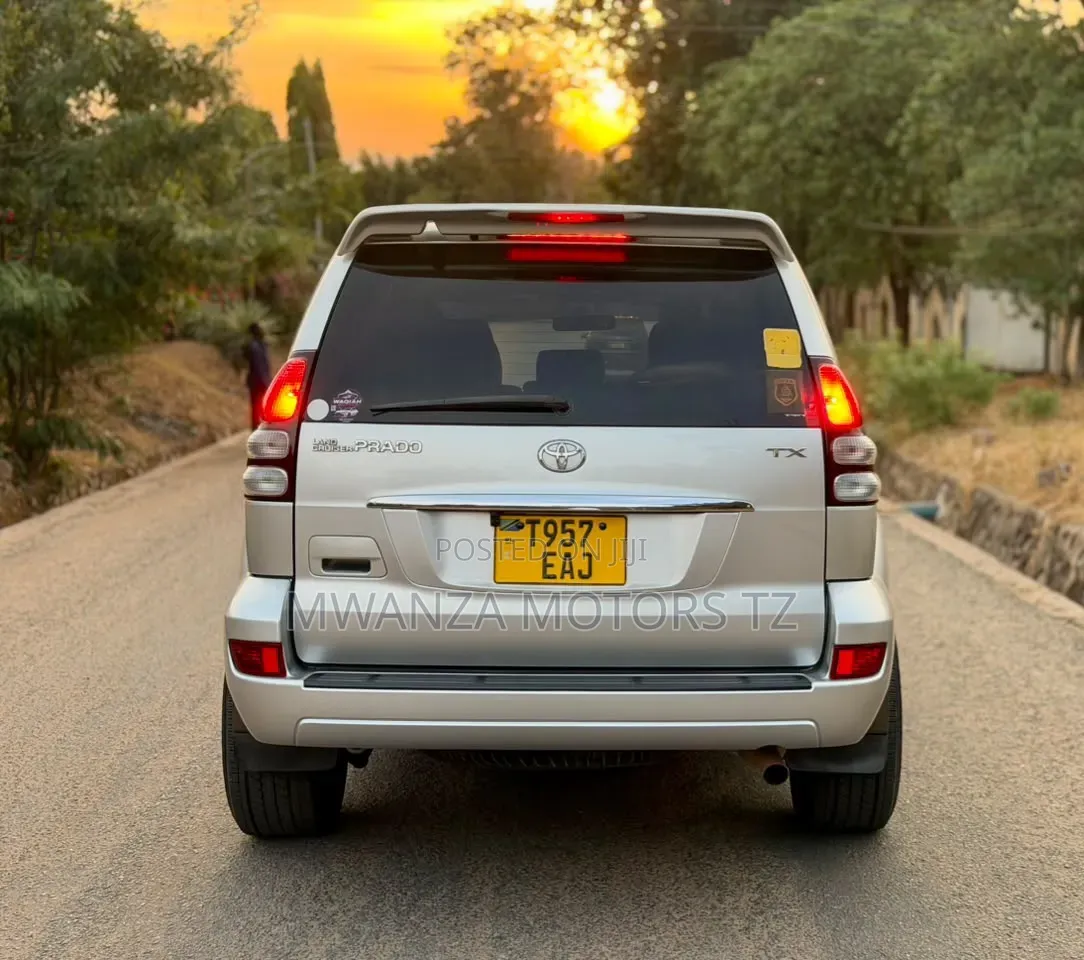Toyota Land Cruiser Prado 2004 Silver