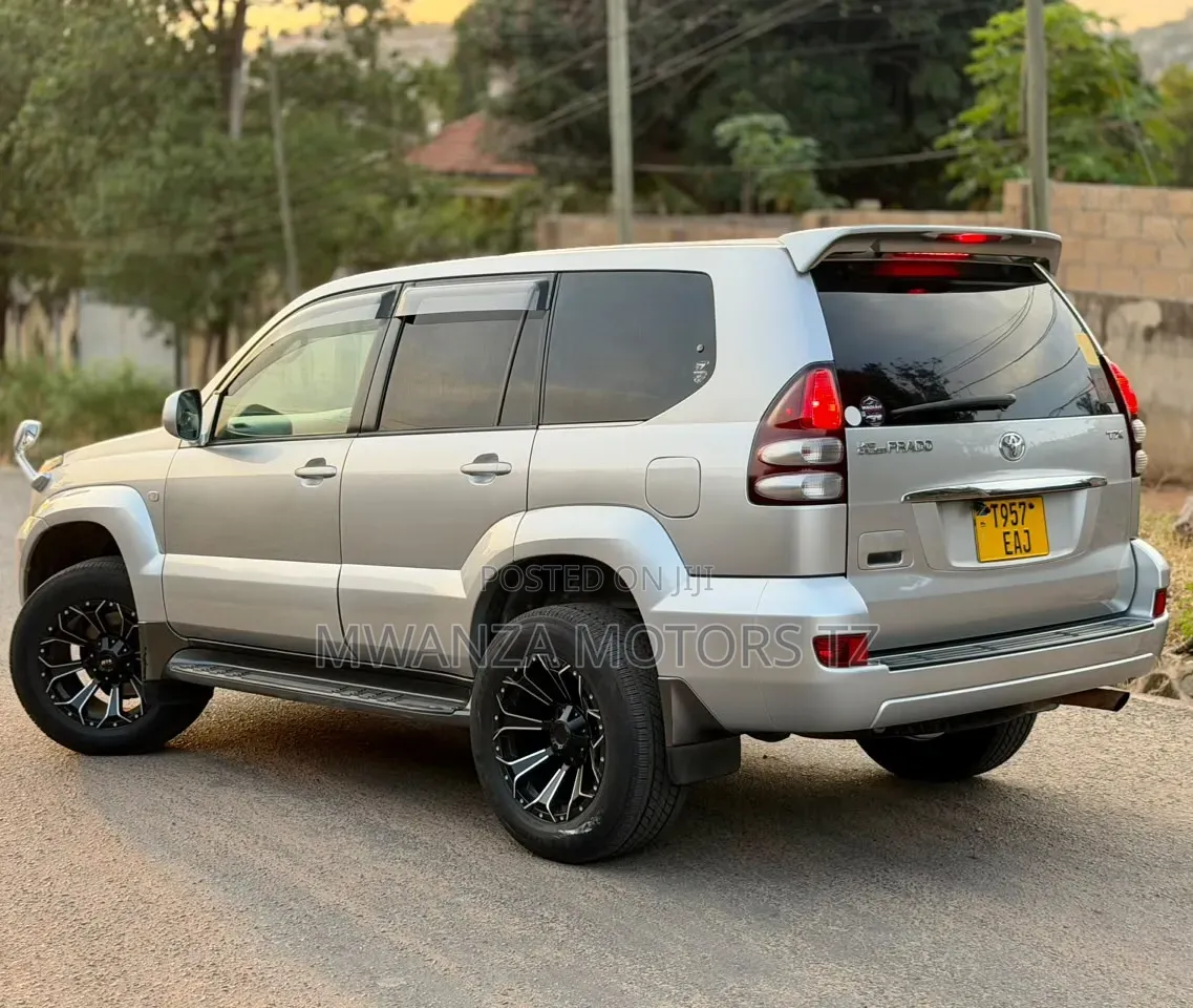 Toyota Land Cruiser Prado 2004 Silver