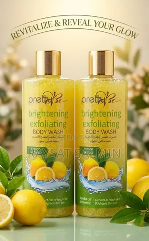 Pretty Be Brightening and Exfoliating Body Wash