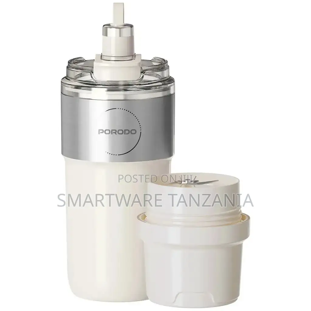 Porodo Vacuum-Insulated Stainless Blender Cup With 26-Blade Design