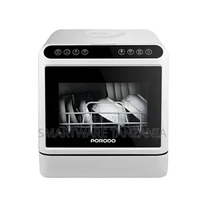 Porodo Counter-Top Dishwasher With 25L Capacity, UV Sterilisation