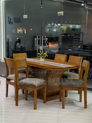 Dining Table Viti 6 Fahari Ya Sebule Yako