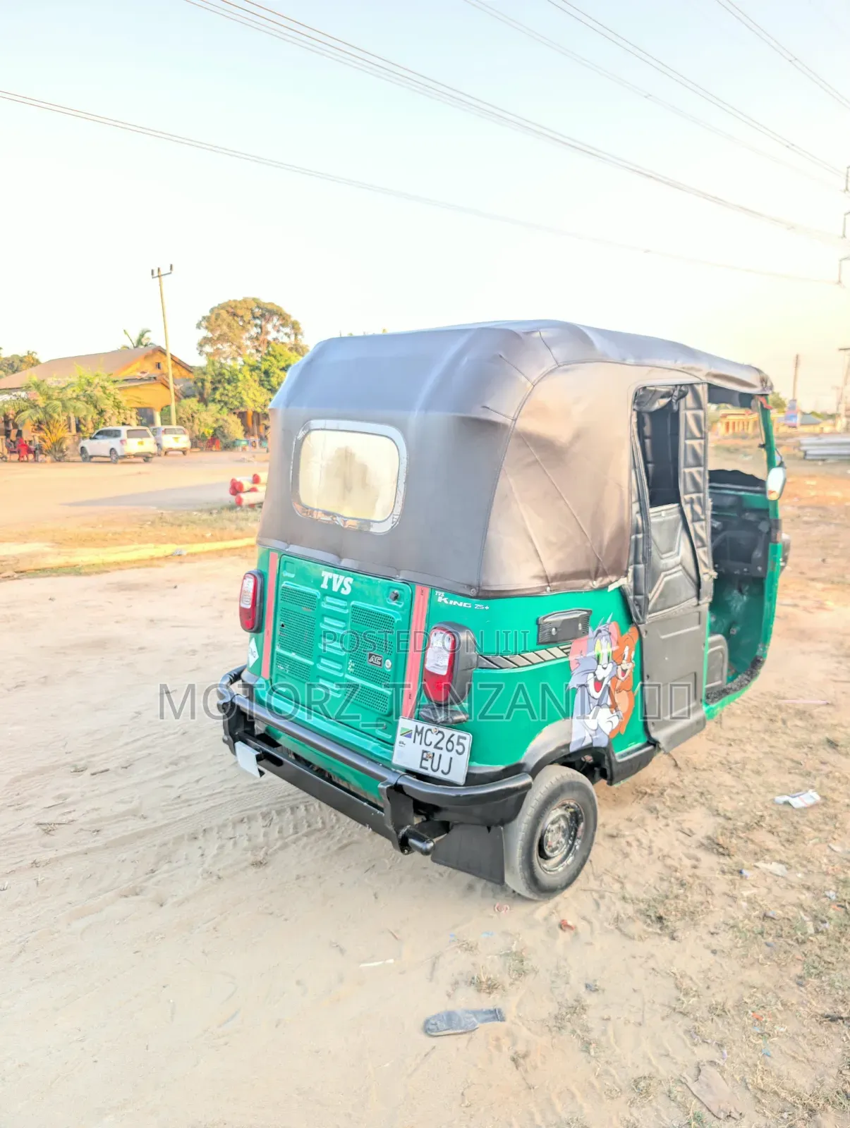 TVS King Deluxe Plus iTouch Start 2025 Green