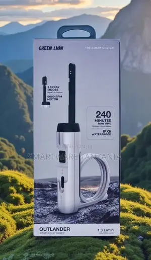Green Lion Outlander Portable Bidet With 240 Minutes Run Time