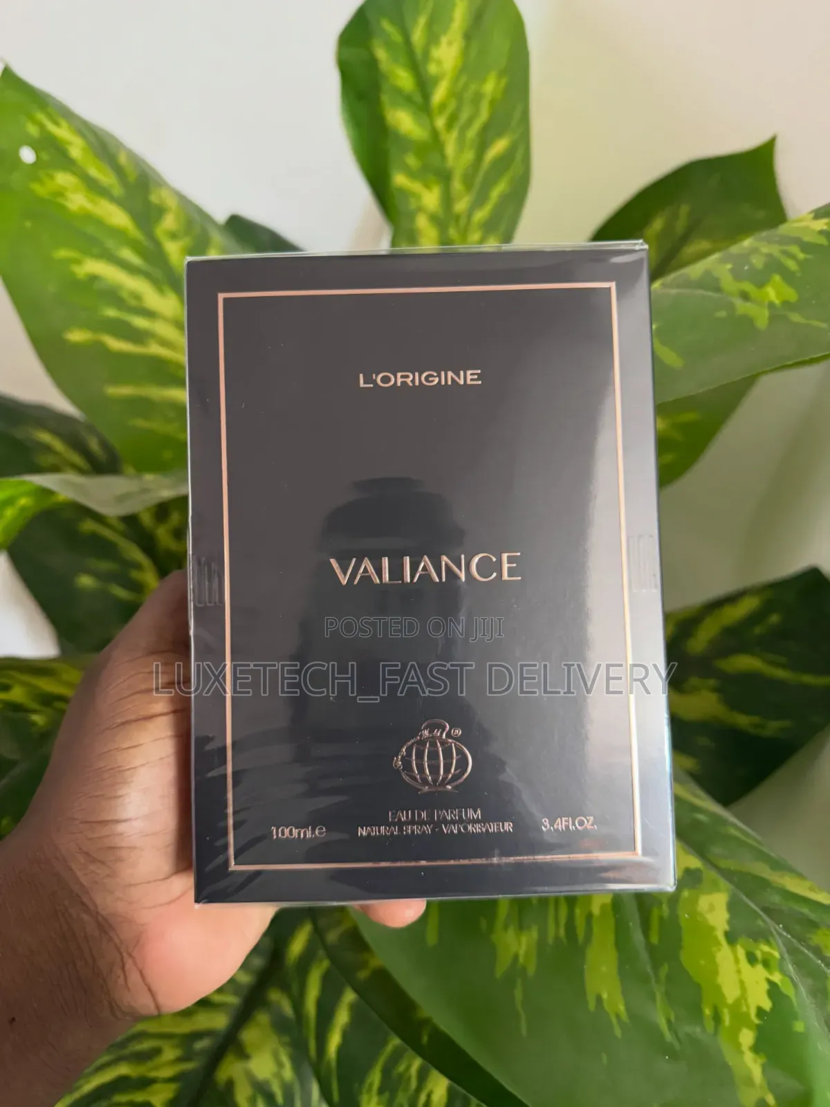 l'Origine Valiance EDP 100ml –Bold, Powerful, Magnetic Men's Fragrance