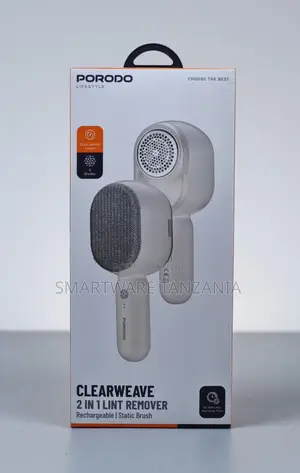 Porodo Clearweave 2 in 1 Lint Remover With Rechargeable Battery