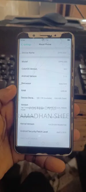 Oppo A83 128 GB Black