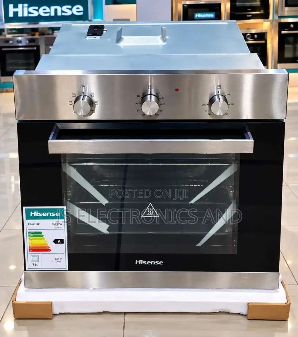 Hisense 60cm Bult in Electric Oven Multi Function Convection Fan Oven
