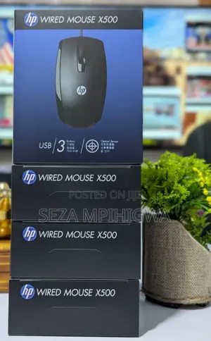 ​HP Wired Mouse X500 / Panya Wa Kompyuta Wa HP Original