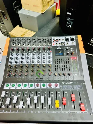 Professional YAMAHA 8 Channel Music Mixer Njia Nane With Cooling Fan