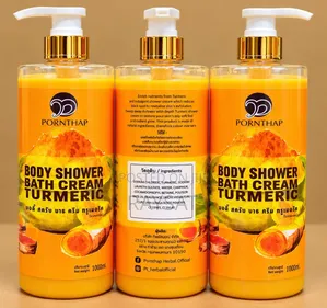 Pornthap Body Shower Bath Cream Turmeric