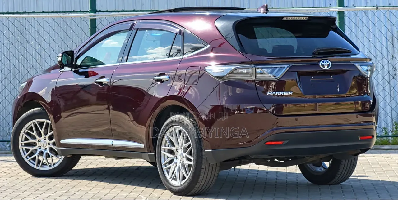 Toyota Harrier 2016 Burgundy