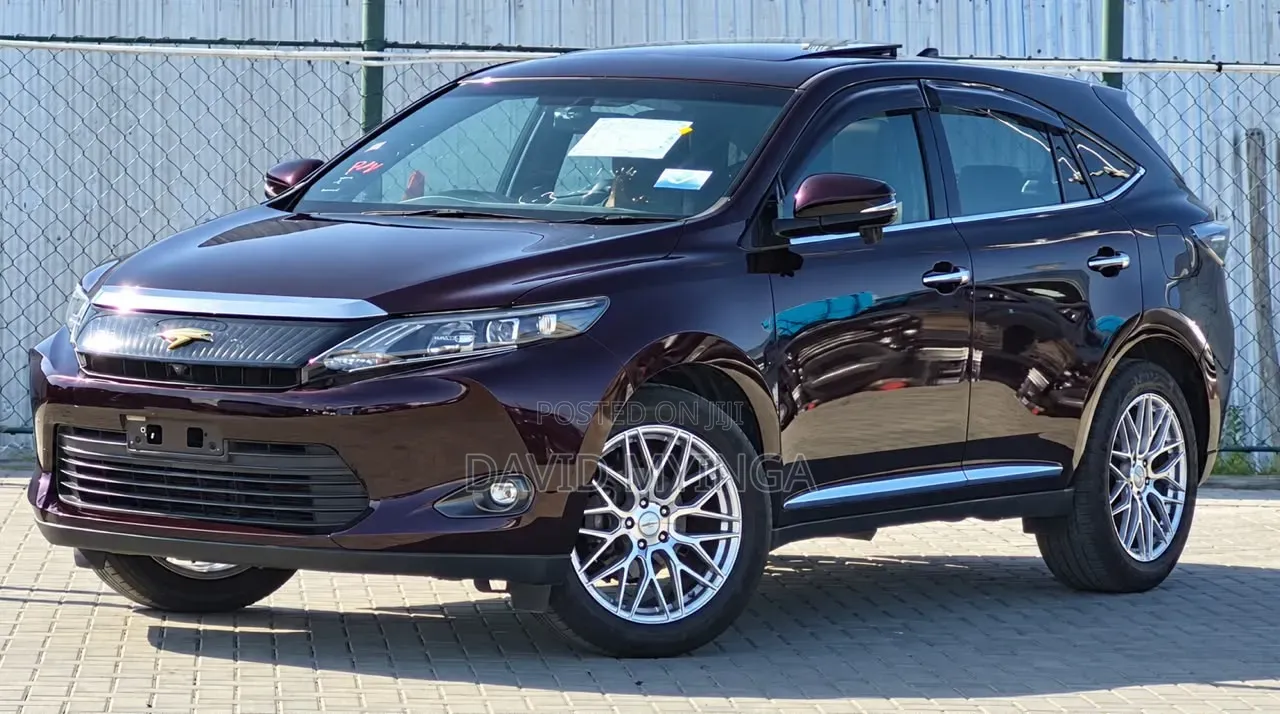 Toyota Harrier 2016 Burgundy