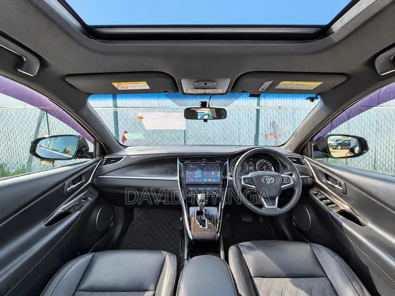 Toyota Harrier 2016 Burgundy