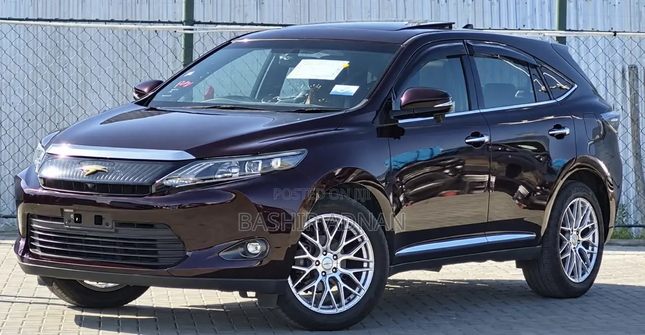 Toyota Harrier 2016 Maroon
