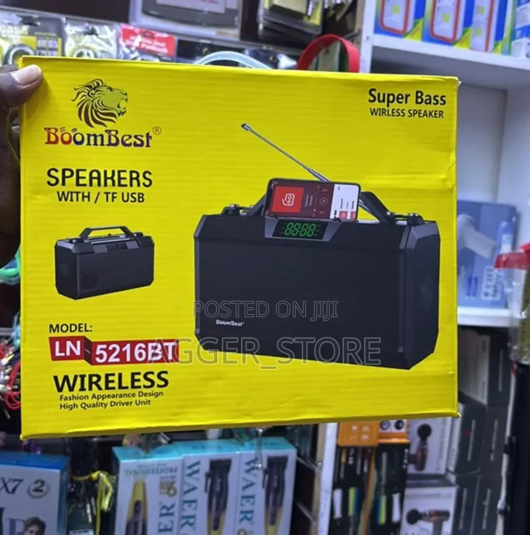 BoomBest LN-5216BT Wireless Super-Bass Speaker