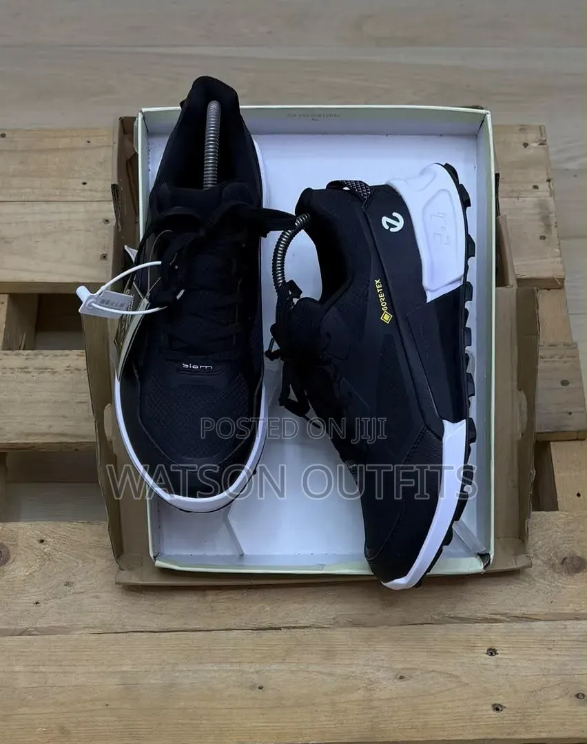 In 4-Coloured Ecco Design Men's Leather Shoes