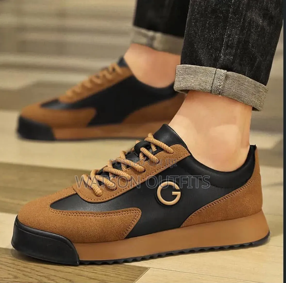G Design 2 Colours Men's Leather Shoes