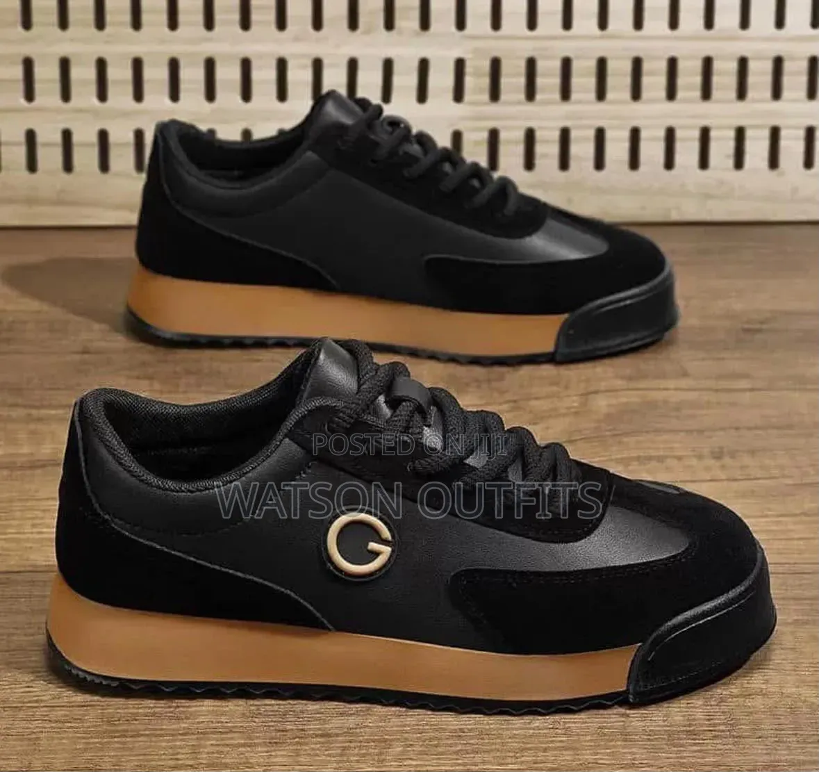 G Design 2 Colours Men's Leather Shoes