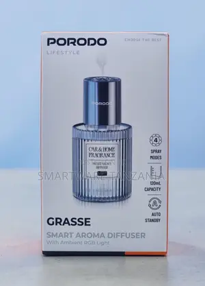 Porodo Grasse Smart Aroma Diffuser With 120mL Capacity and RGB Light