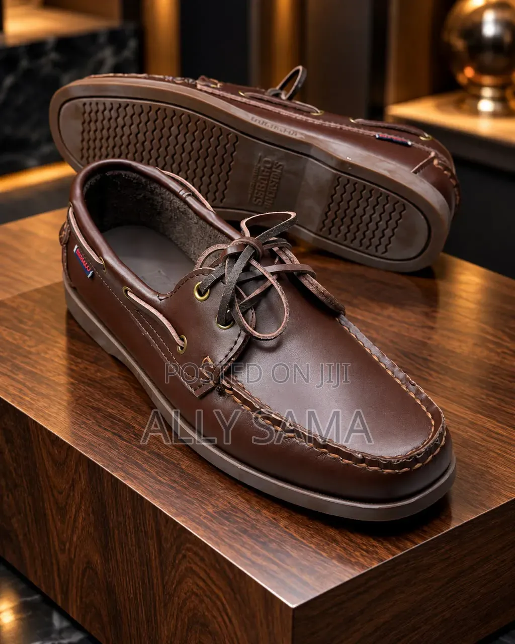 Men's Loafers Sebago Material Leather