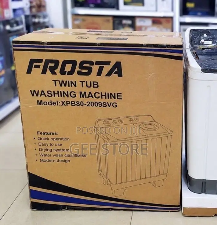Frosta Twin Tub Washing Machine (Model: XPB80-2009SVG) With an 8kg