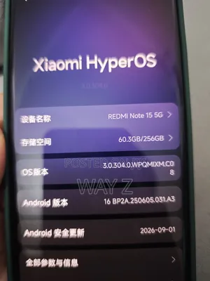 New Xiaomi 15 256 GB Black