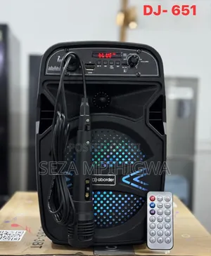Spika Kali Ya Bluetooth Na Mic (DJ-651) - Portable Party