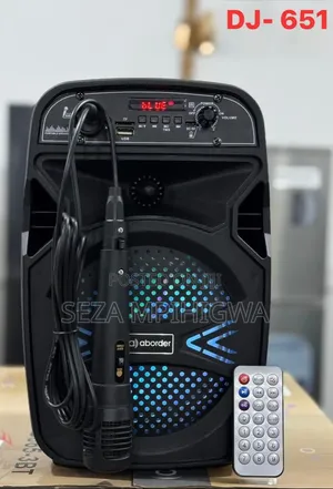 Spika Kali Ya Bluetooth Na Mic (DJ-651) - Portable Party