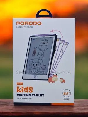 Porodo Kids Writing Tablet 8.5-Inch LCD Tracing Book for Children