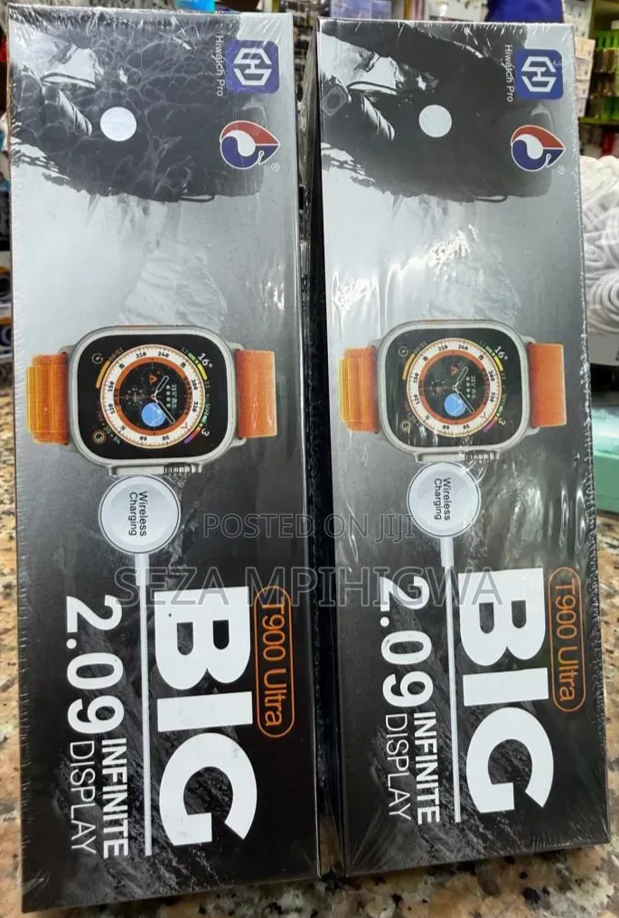 ​Smartwatch T900 Ultra (BIG 2.09" Infinite Display) Yenye Wireless