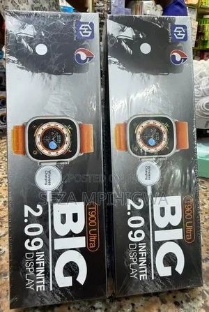 ​Smartwatch T900 Ultra (BIG 2.09" Infinite Display) Yenye Wireless
