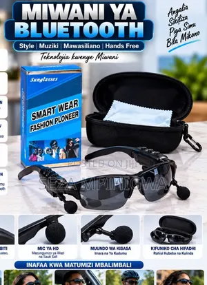 Miwani Ya Bluetooth Ya Kisasa (Smart Bluetooth Sunglasses)