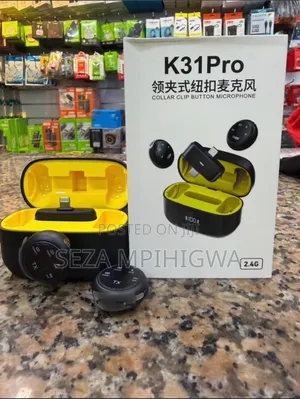 K31 Pro Wireless Lavalier Microphone
