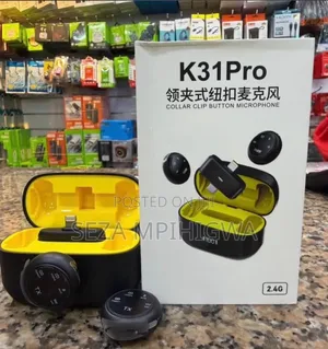 K31 Pro Wireless Lavalier Microphone