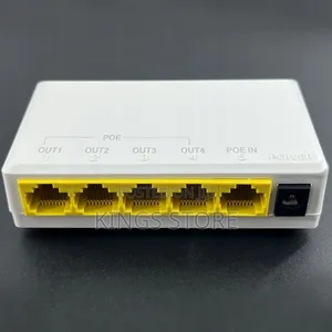 Repeater POE 104JS | 1x IN 4x OUT | 24W | 4x 10/100 MBPS