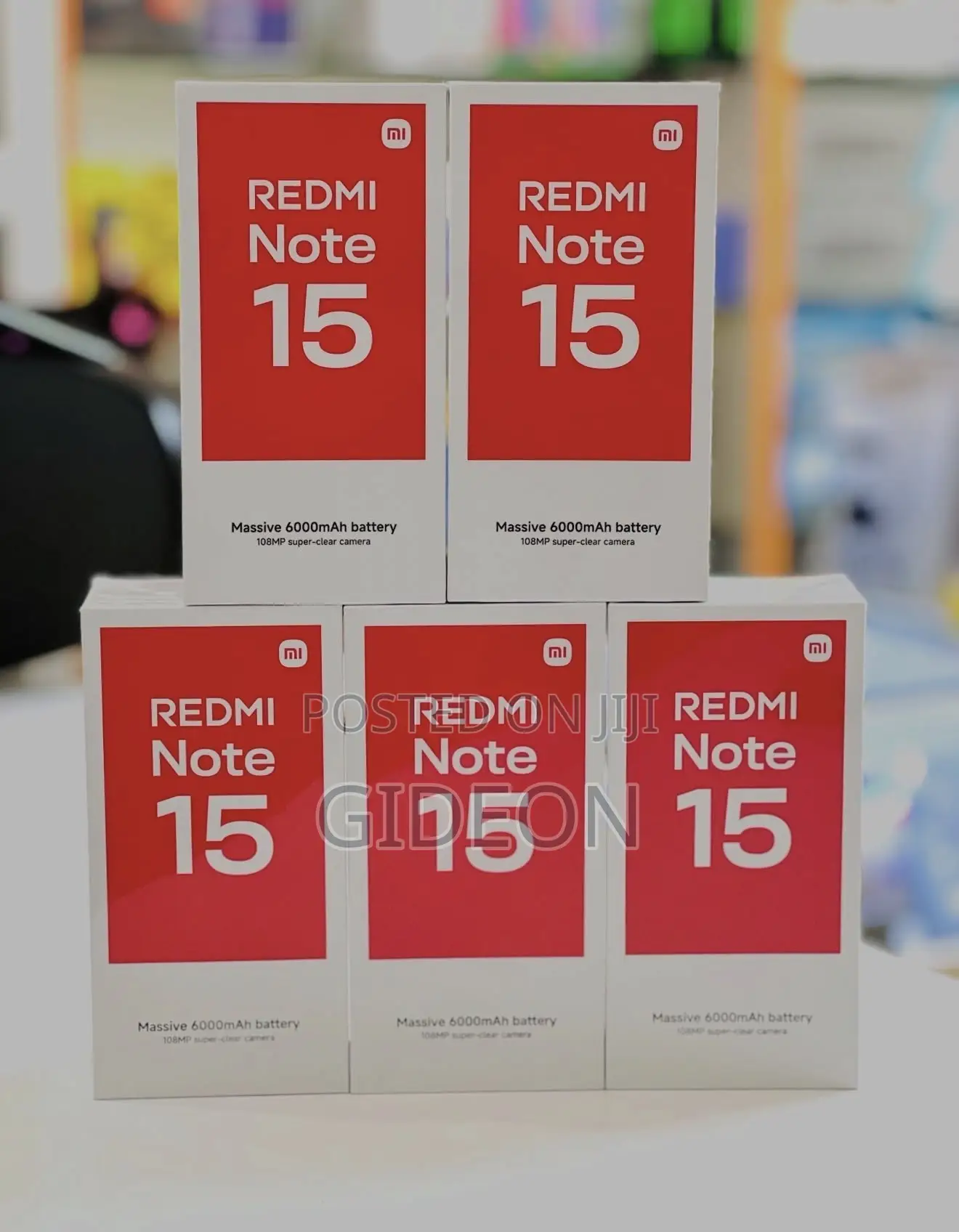 New Xiaomi Redmi Note 15 256 GB Black