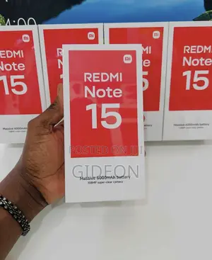 New Xiaomi Redmi Note 15 256 GB Black