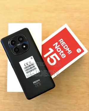 New Xiaomi Redmi Note 15 128 GB Black
