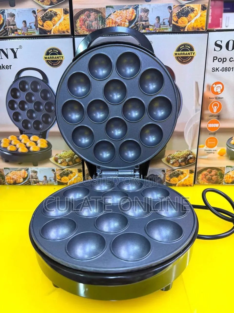 Sokany Electric Kitumbua / Maandazi / Pancake Maker