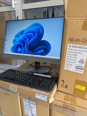 New Desktop Computer HP EliteOne 800 8GB Intel Core i5 SSD 256GB