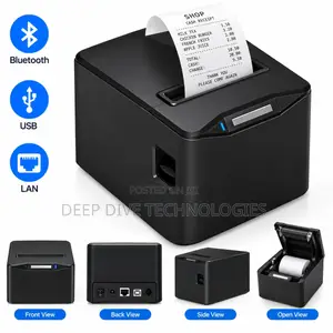 80mm Thermal Receipt Printer – Bluetooth, USB & LAN