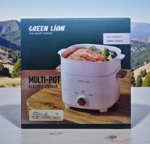Green Lion Multi-Pot Electric Cooker 2.5L Capacity 1000W Power