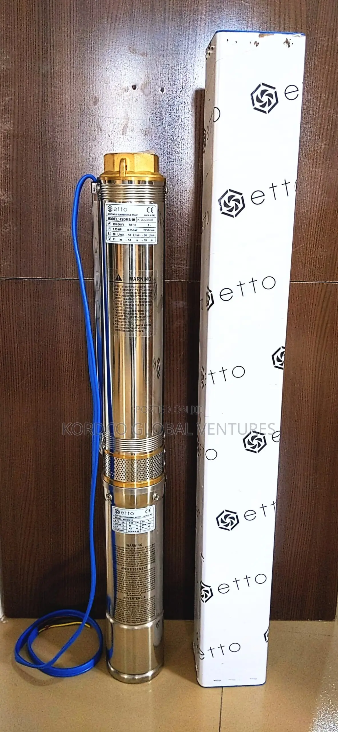 Deep Well Submersible Water Pump