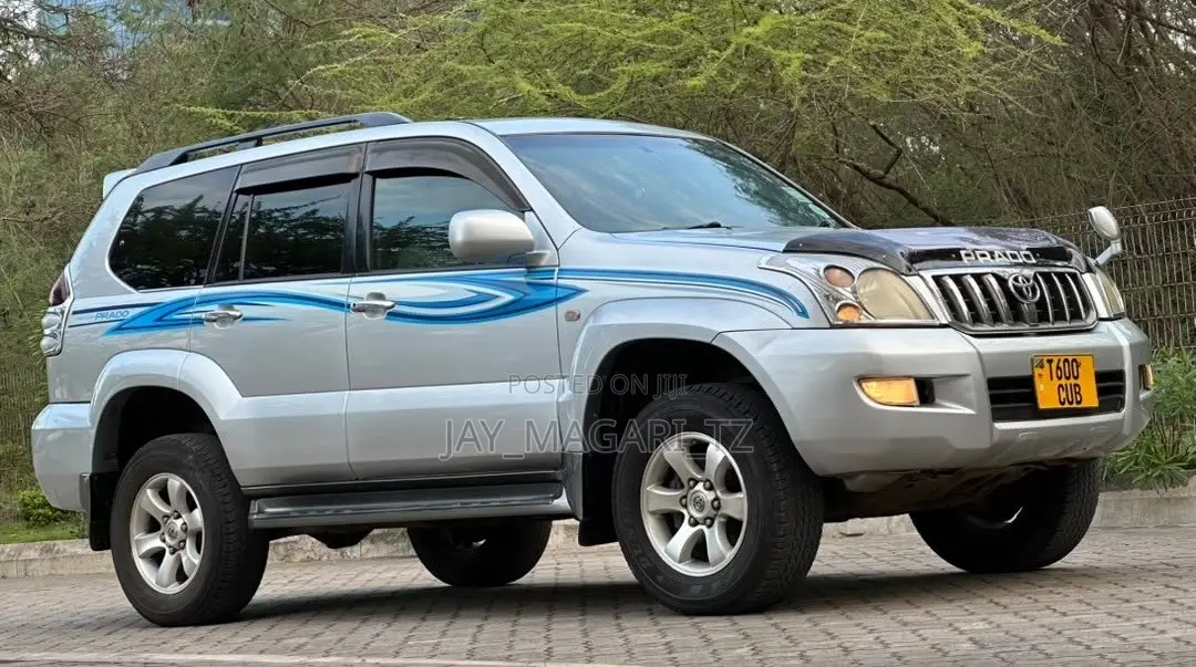 Toyota Land Cruiser Prado 2004 Silver